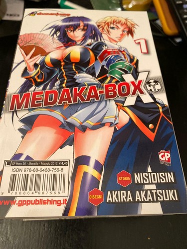Manga medaka box - manga, 1