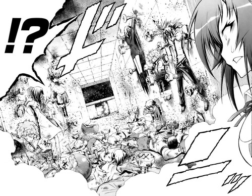 Medaka box monocromatico manga - box,