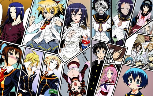 Anime medaka box collage - , manga